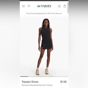 Vuori top spin dress